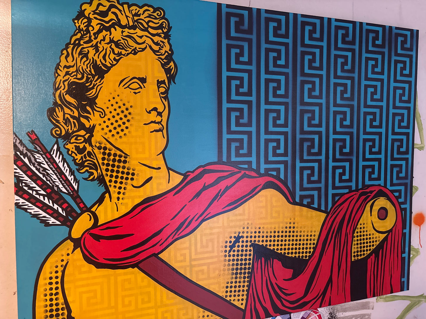 “APOLLO BELVEDERE (Pre-Restoration)” 12”x16” Original Art Print (Signed and Numbered) Edition of 25