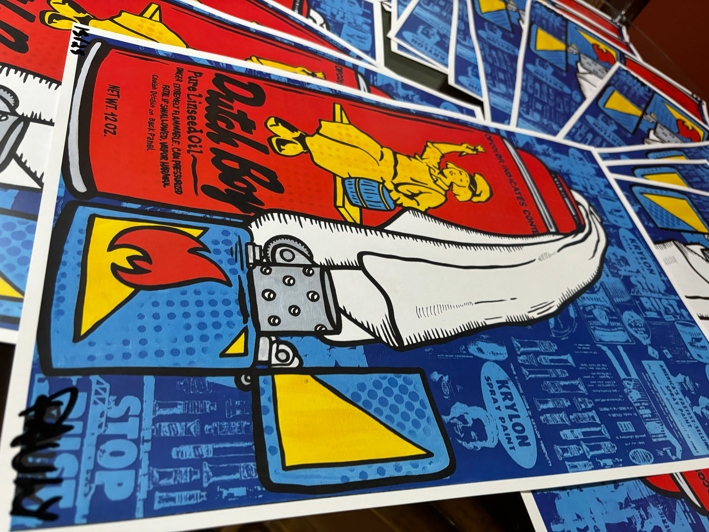 DUTCHBOY (Pure Linseed Oil) Art Prints 11”x17” Signed and Numbered. Edition of 50