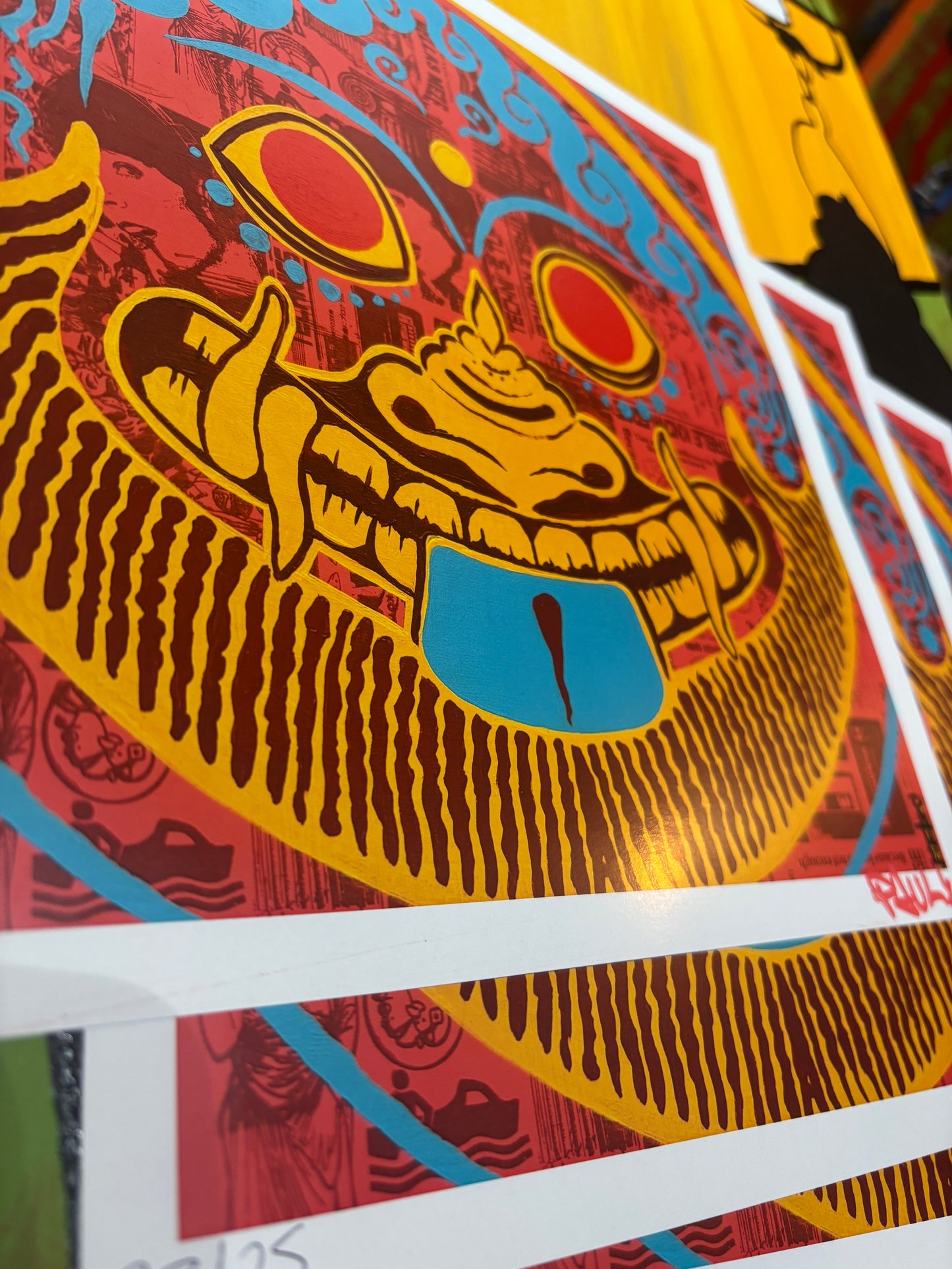 GORGON (ICE CREAM MIX) Signed and Numbered edition of 25. 12”x12”