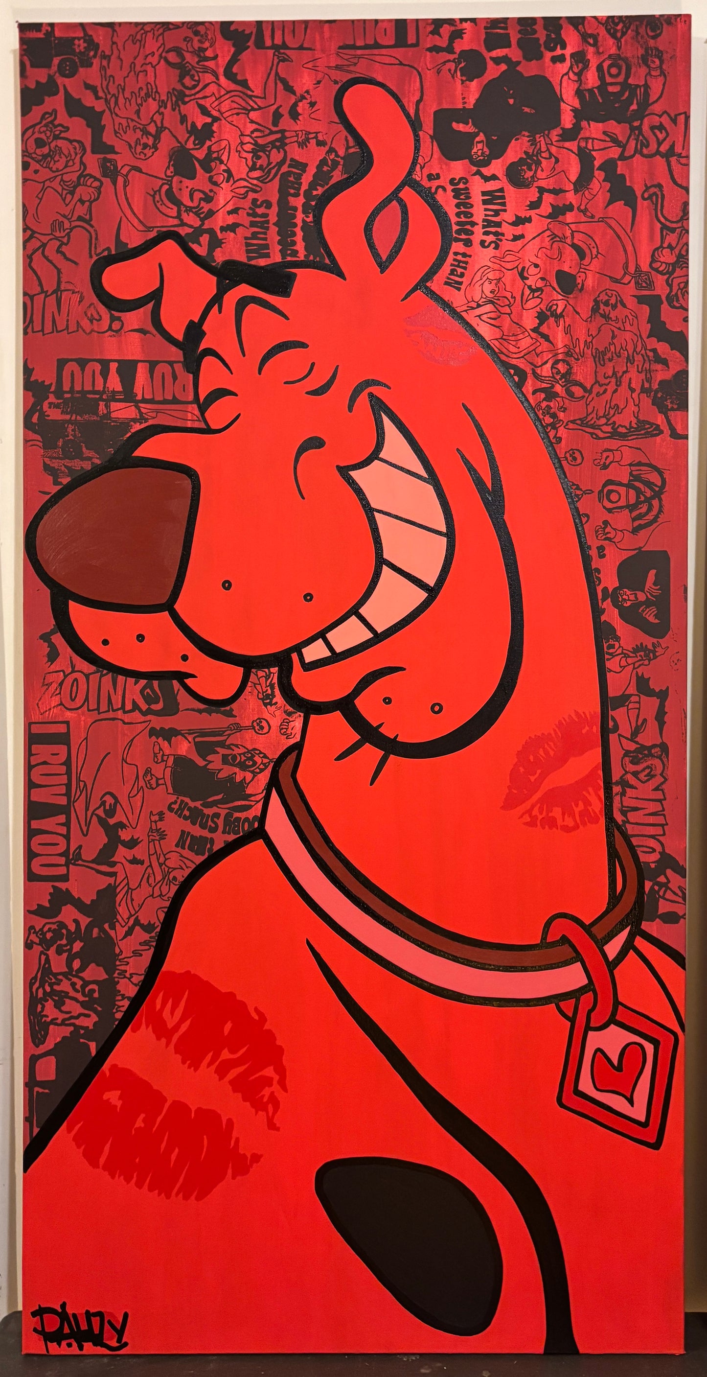 SCOOBY SNACKS PRINT  (LEFT) ❤️ . 16.5”x11” signed and numbered edition of 50