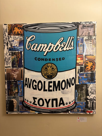 “SOUP FOR SOUL” Original Art Print (Signed and Numbered) edition of 25 / 12”x12”
