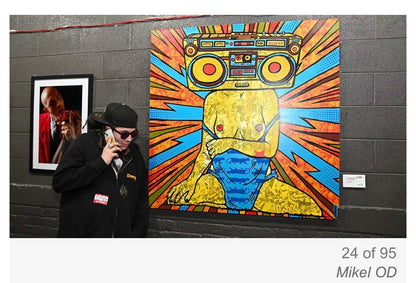 AUDIO AMBASSADOR PRINTS 12”x12” Signed and Numbered. Edition of 50