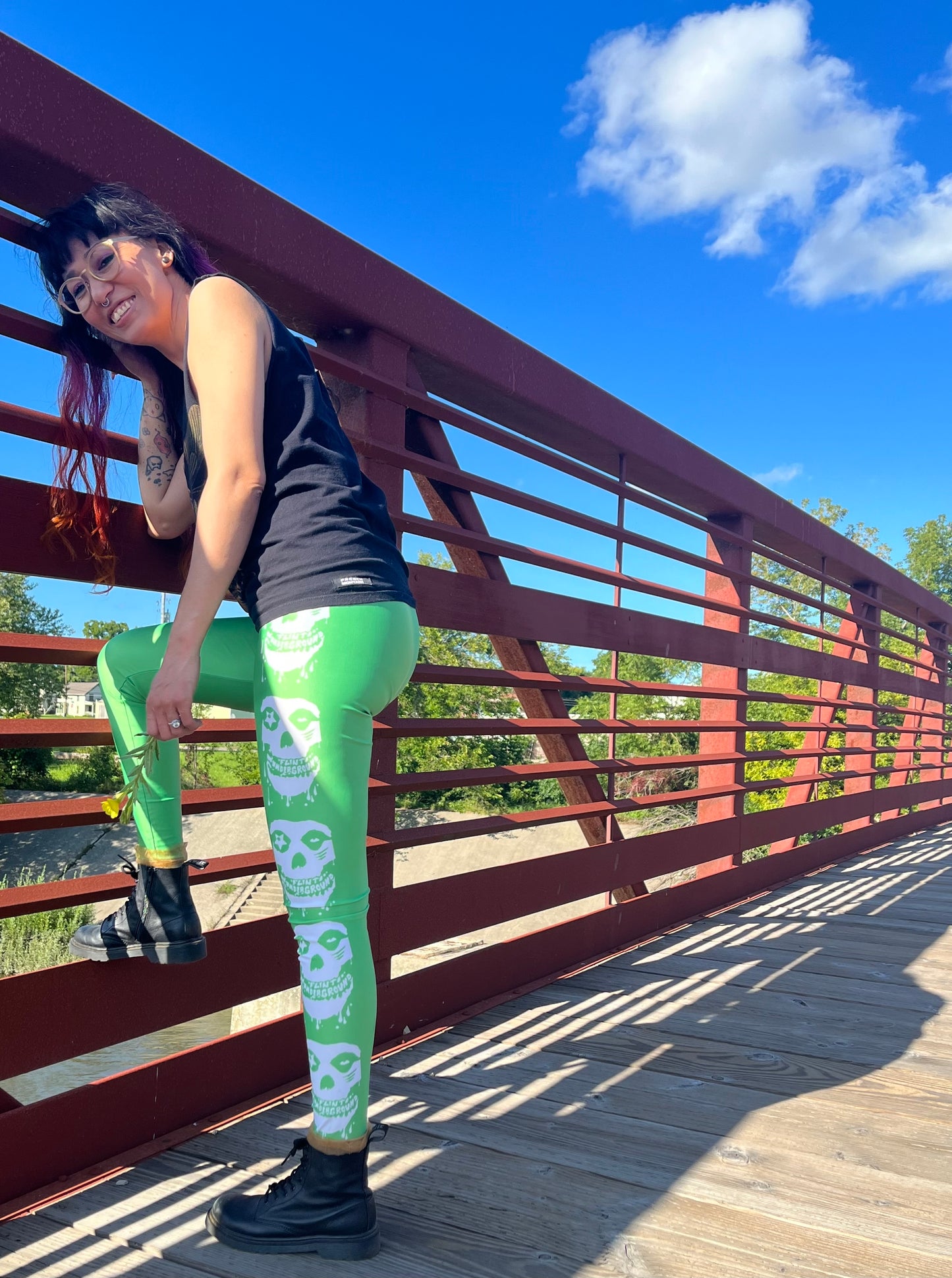 Flint Underground Leggings (Green)