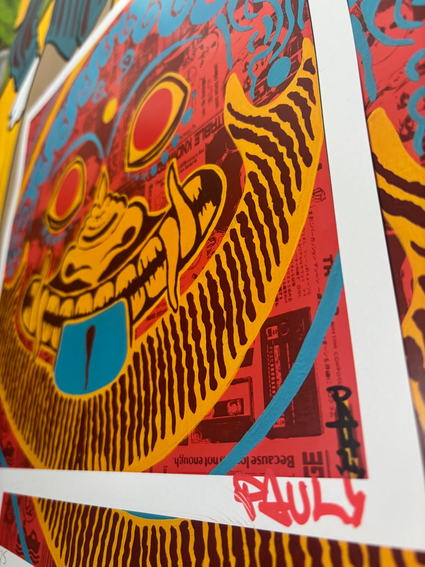 GORGON (ICE CREAM MIX) Signed and Numbered edition of 25. 12”x12”