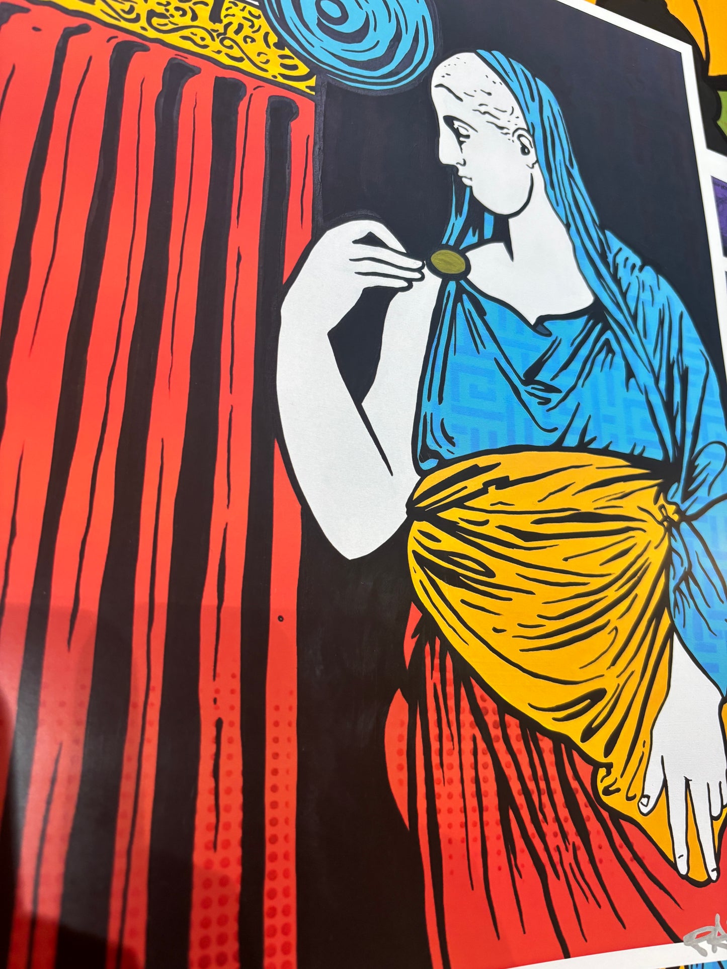“Relations Diagram #1” Original Art Print (Signed and Numbered) edition of 25 / 11”x17”